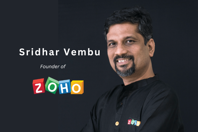 Sridhar Vembu – Founder of Zoho Corporation